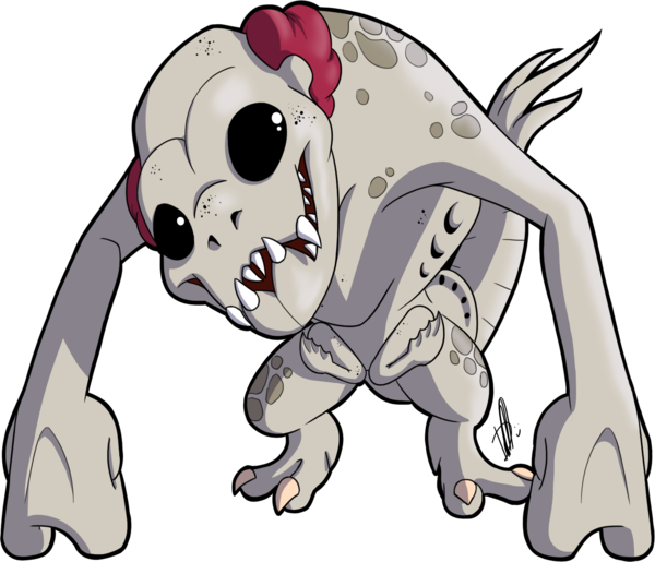 Cloverfield Monster Chibi By Daikaiju-danielle - Cloverfield Monster Chibi (600x515)