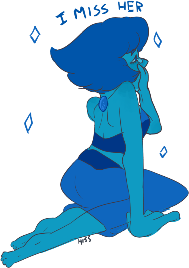 I Miss Her By Misspolycysticovary - Illustration (752x1062)