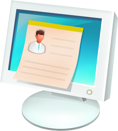 Computer Download Clip Art - Computer Download Clip Art (500x500)