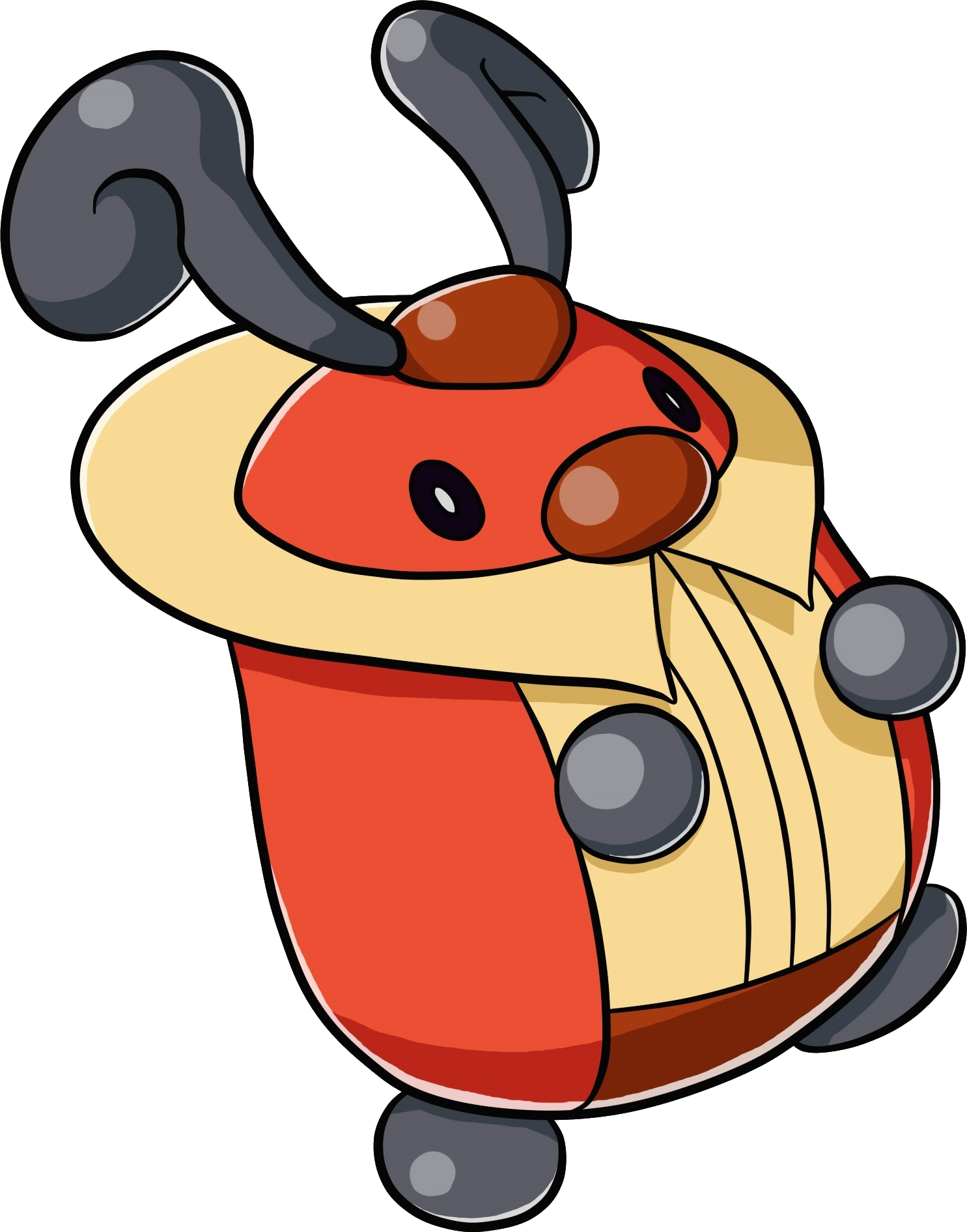 Wormadam - Orange And Yellow Bug Pokemon (1485x1890)