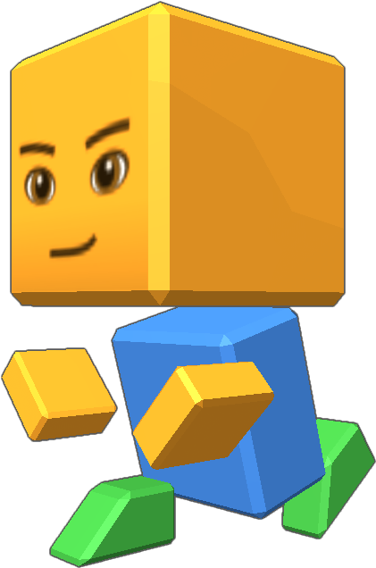 It's The Amazing Roblox Noob Statue - Illustration (768x768)