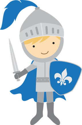 Princesas E Fadas - Knight Clipart (286x434)