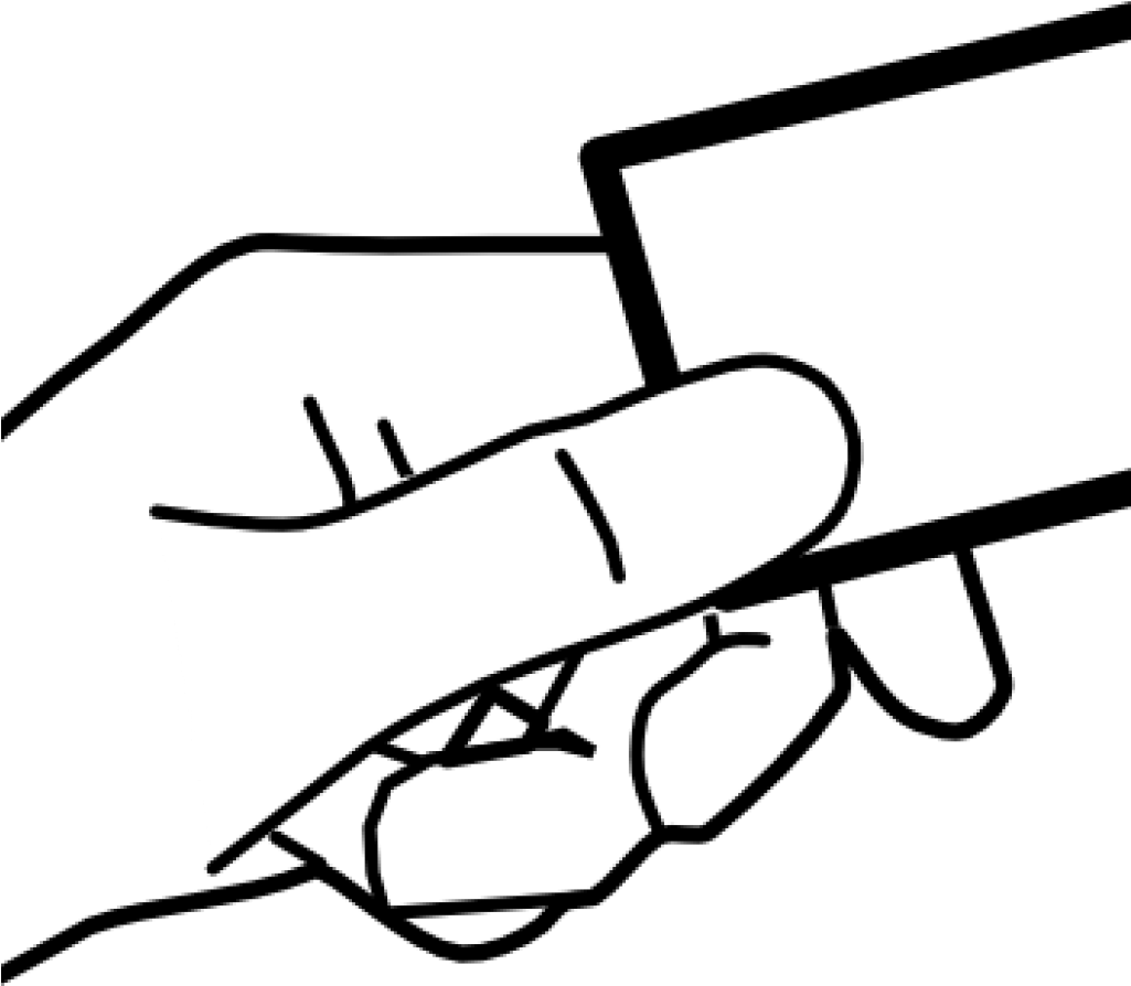 Card Clipart Hand With Card Clip Art At Clker Vector - White People Race Card (1024x1024)