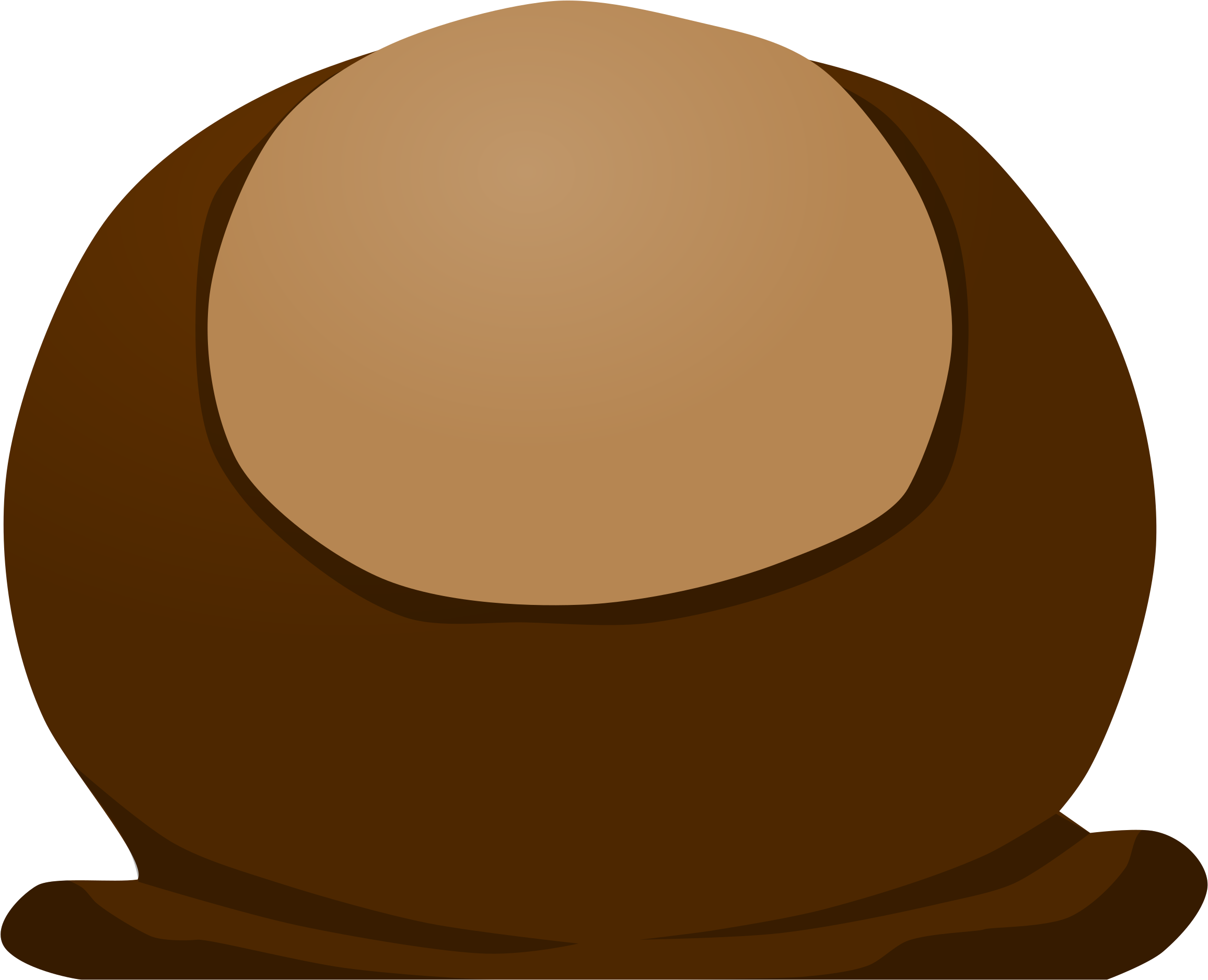 Brutus Buckeye Clip Art Design Medium Size - Green Apple Clip Art (2400x2080)