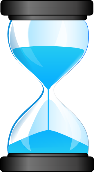 Hourglass Clip Art - 1 Minute Egg Timer (324x590)