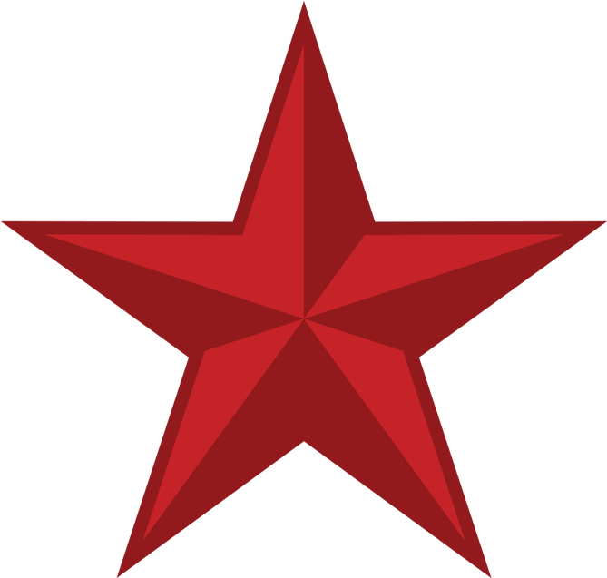 Referee - Red Star White Background (1100x881)