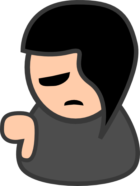 Depressed Boy Clipart Of Biz, Filters And Realized - Depressed Boy Clipart Of Biz, Filters And Realized (450x597)