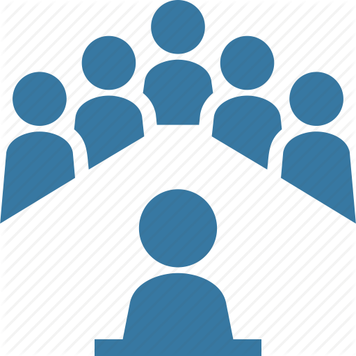 Leadership Team Icon Via - Team Meeting Icon (512x512)