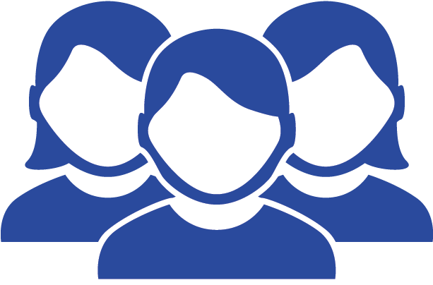 How We Work - Facebook Reach Icon Png (612x410)