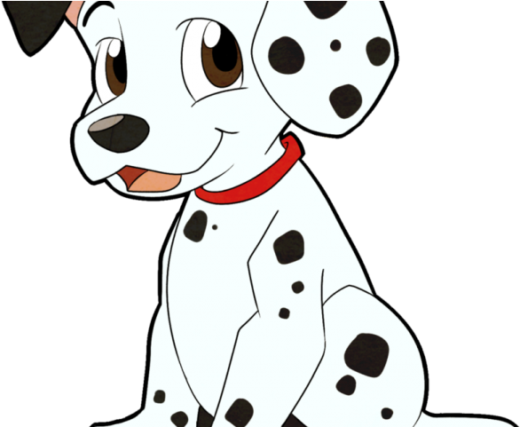 Dalmation Clipart Cartoon - 101 Dalmatians Dog Paws (640x480)