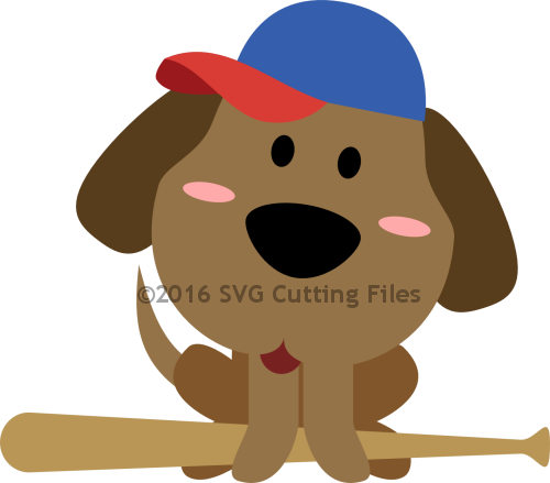 Baseball Dog - Baseball (500x439)