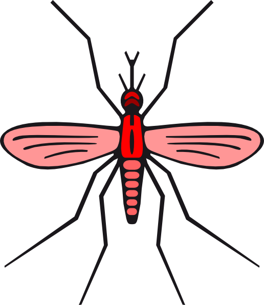 Mosquito Png Red (516x596)