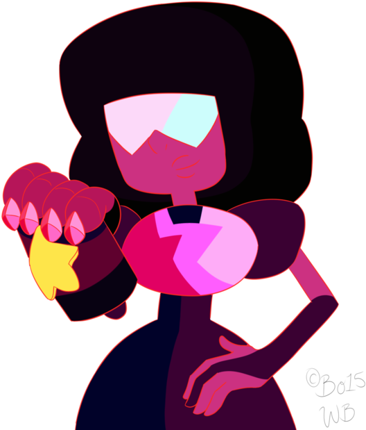 Garnet By Wolfbin - Illustration (600x675)