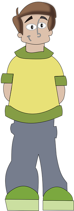 Healthy Child Clipart 24, - Tchicoyoka S'habille Tout Seul (360x720)