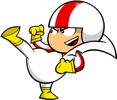Kick Buttowski Cartoon Clipart - Loud House Death Battle (415x368)