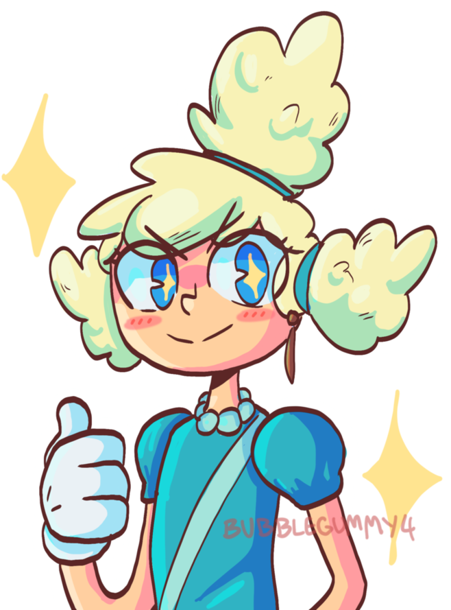 Just Sally By Bubblegummy4 - Cuphead Fanart Cute Sally Stageplay (894x894)