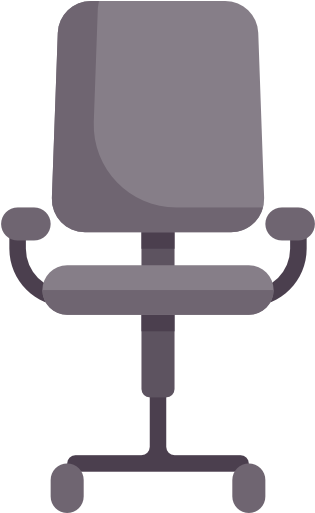 Desk Chair Free Icon - Office Chair (512x512)