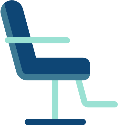 Hairdresser Chair Free Icon - Hairdresser Chair Icon (512x512)