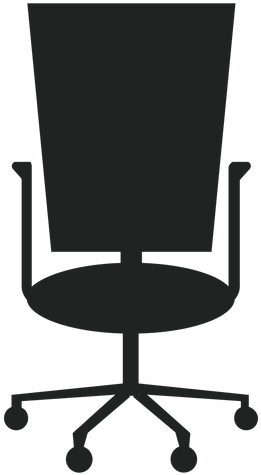 Square Back Office Chair Icon Transparent Png - Office Chair Clipart Transparent Background (512x512)