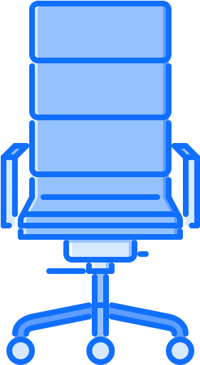 Desk Chair Free Icon - Chair (512x512)