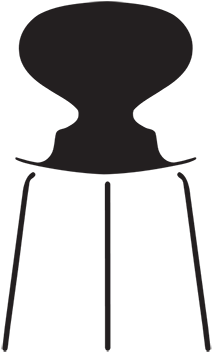 Ant Chair Pictogram - Sedia Fritz Hansen (420x420)