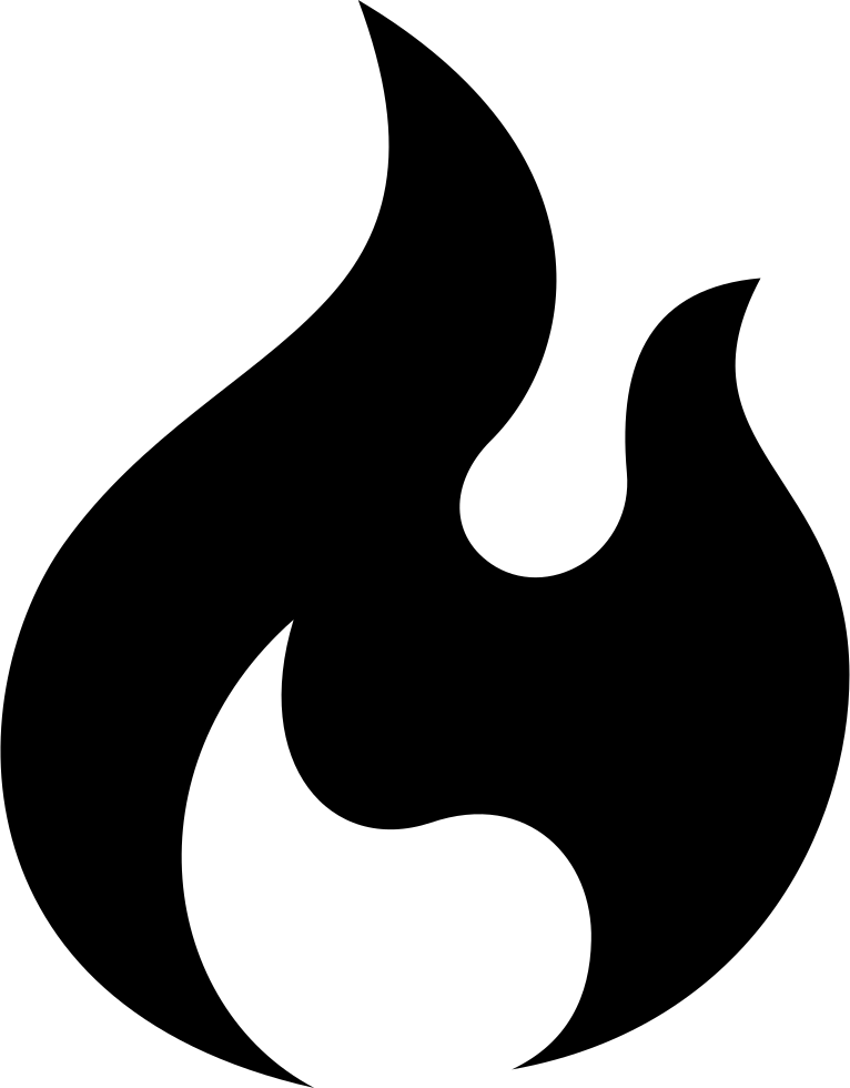 Png File - Flame Icon (766x980)