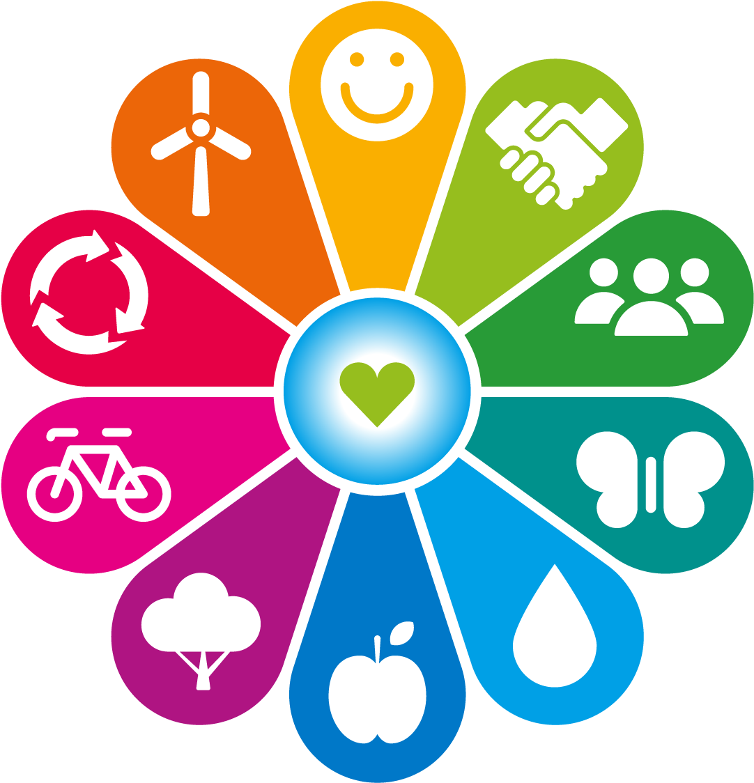 One Planet Living Logo - Ten Principles Of One Planet Living (1181x1181)