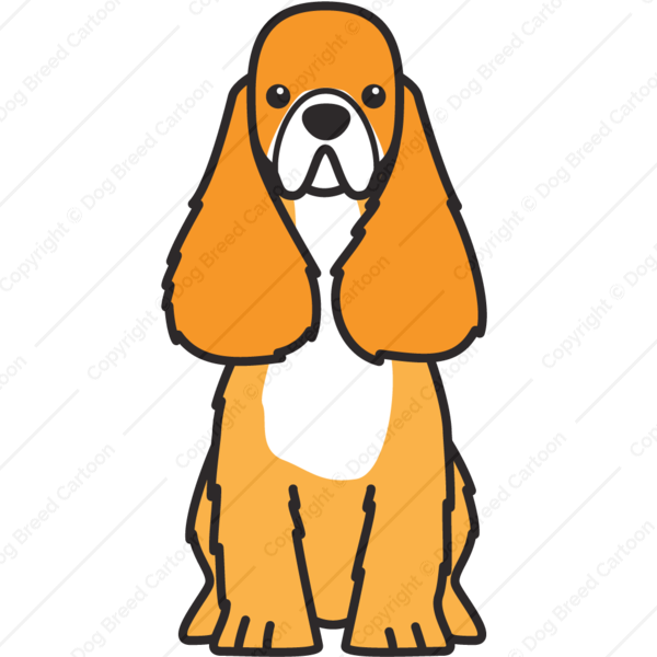 Perros Cocker Animados (600x600)