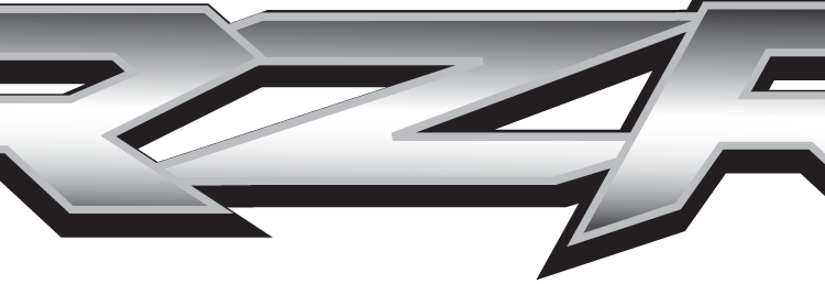 Rangerrzr Logo Rzrbi - Polaris Rzr Folding Side Mirrors (750x258)