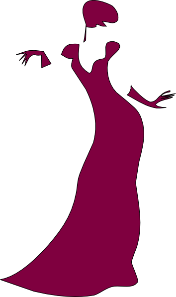 Maroon Gown Clip Art At Clker - Heather In Haven [book] (759x1280)