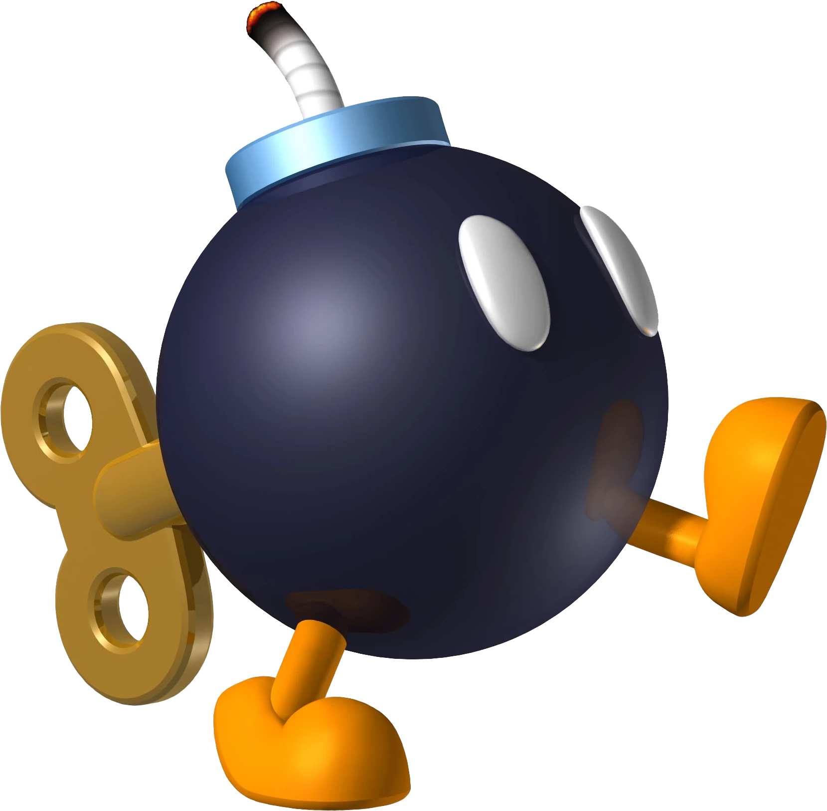 Bob-ombs, When Dropped Behind Or Thrown, Will Explode - Bob Omb (1695x1659)