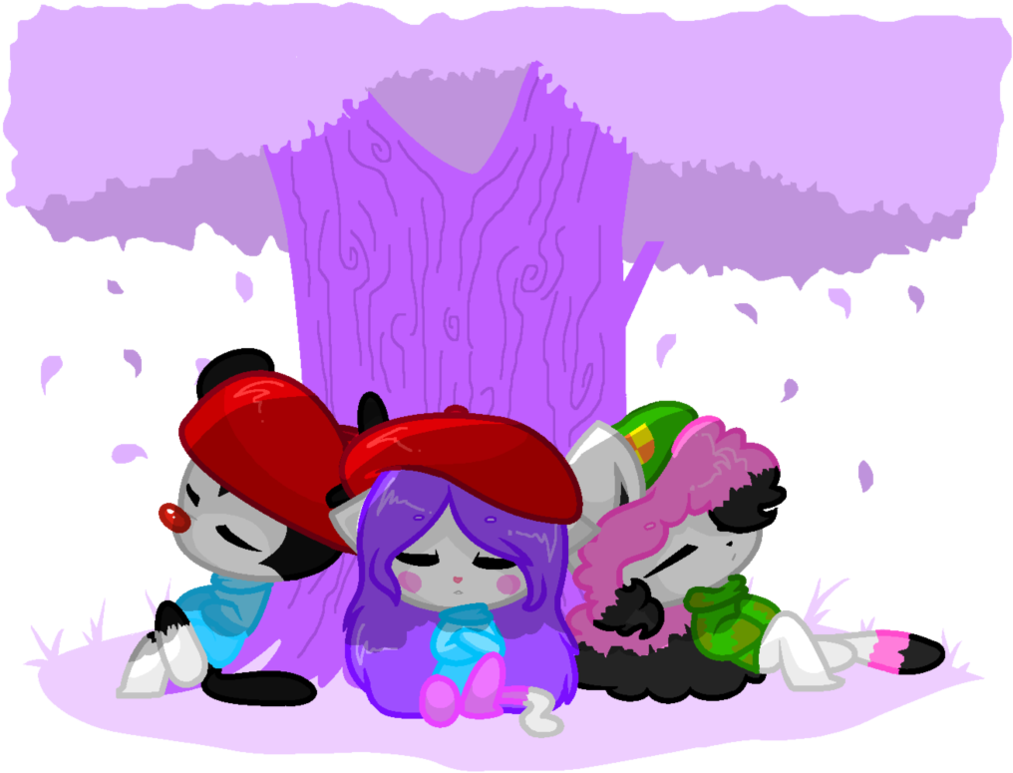 Drowsy Tree Pc By Cheiloquinones - Illustration (1021x783)