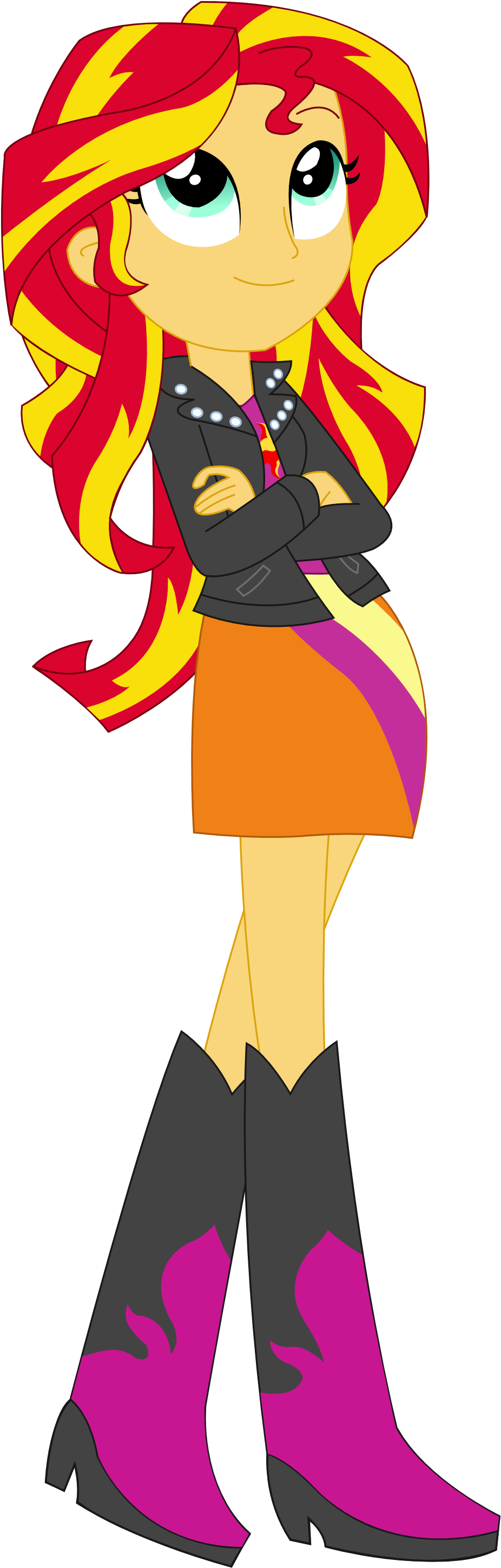 Sketchmcreations Vector - Equestria Girls Shine Like Rainbows (983x2993)