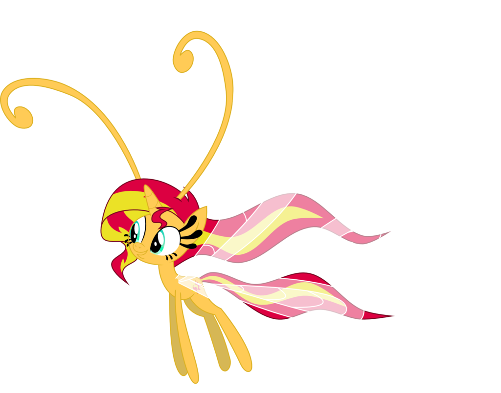 Breezie Sunset Shimmer By Kaylathehedgehog-d78xjld - My Little Pony Breezies (1024x805)