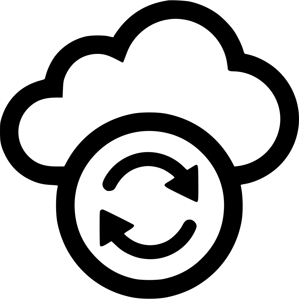 Cloud Sync Comments - Update Icons (980x982)