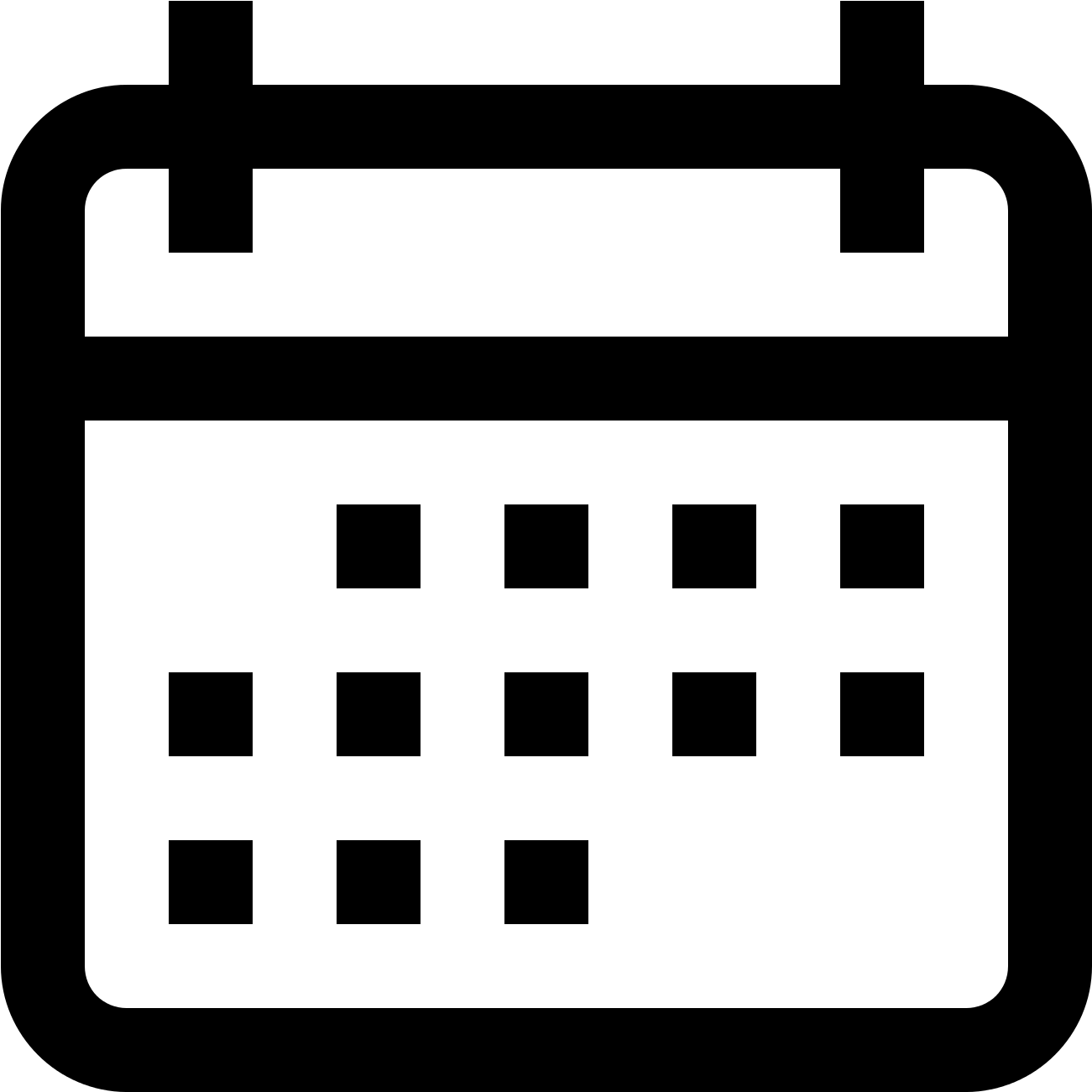 Wilson 6th Grade - Calendar Png Icon (1600x1600)