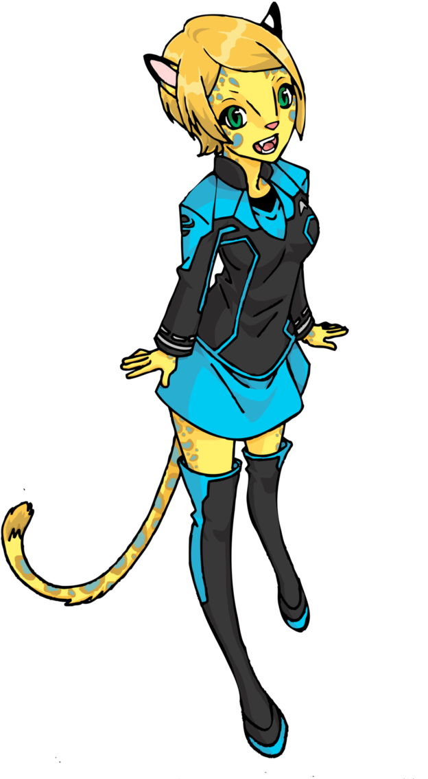 Lt L'rurr By Dreamwind On Deviantart An Oc Caitian - Star Trek Oc Caitian (684x1166)