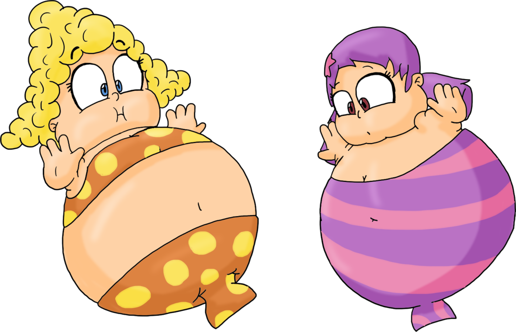 Deema And Oona Bubble Guppies Inflated By Juacoproductionsarts - Bubble Guppies Oona Deema (1024x659)