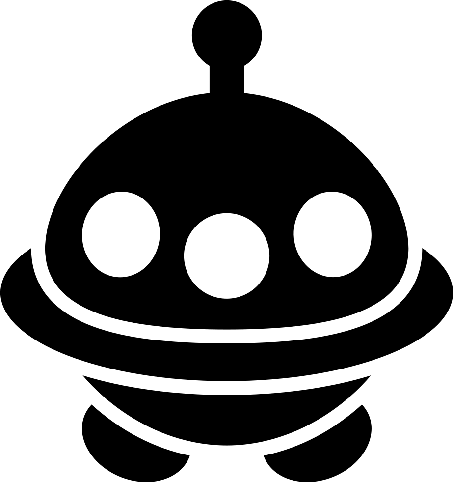 Space Ship Shape Comments - Icon (923x981)