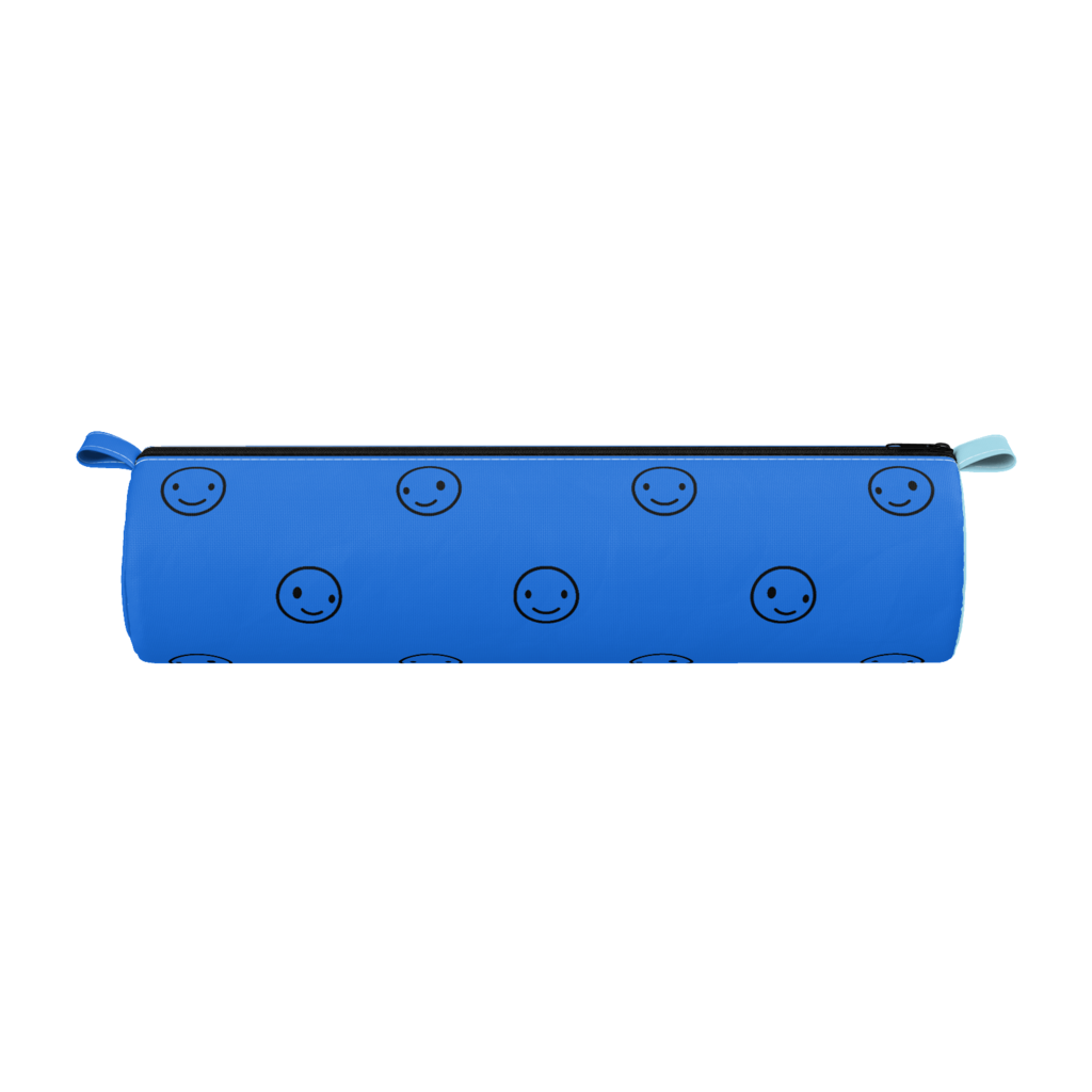 Behappy Blue Pencil Case - Bag (1024x1024)