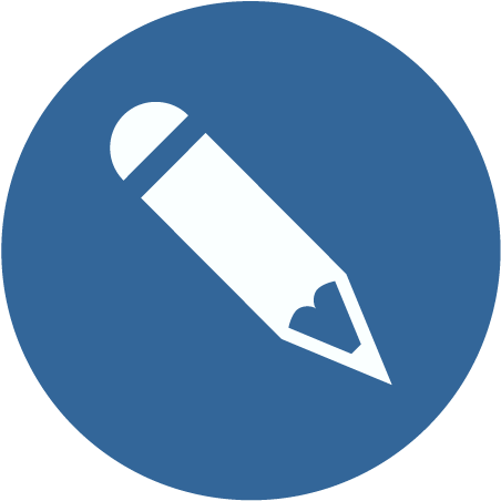 Our Email List Icon - Content Blue Icon Png (465x463)