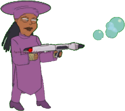 Guinan Shoot Gun Q - Q Star Trek Transparent (410x366)