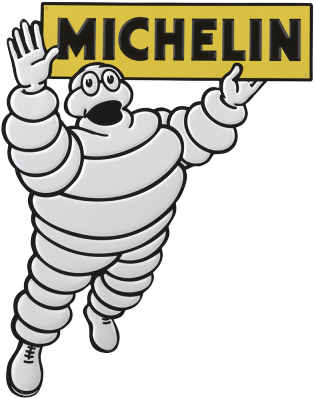 Metal Sign - Michelin Man (400x400)