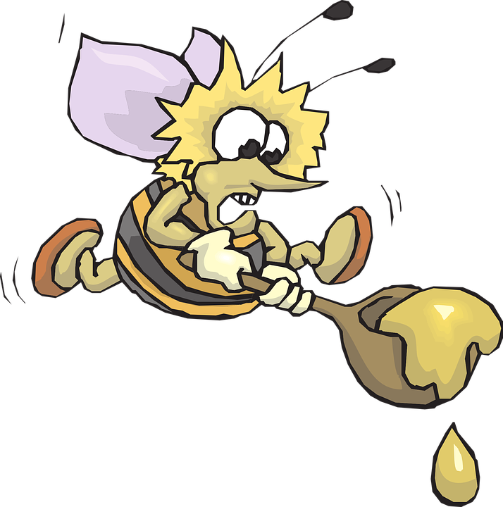 Hornet Mascot Clipart 13, Buy Clip Art - Bee (714x720)
