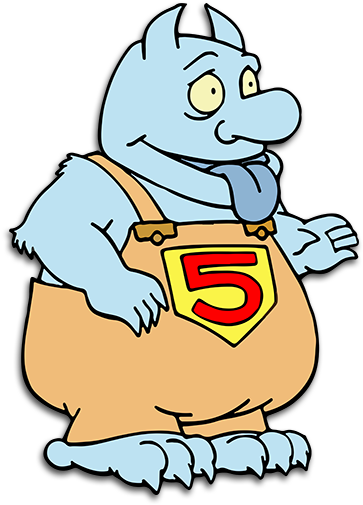 Fan Art Character Anime Cartoon Lars Of The Stars - Seven Little Monsters Characters (512x512)