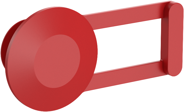 Fin Lug Stoppers - Circle (1000x1000)