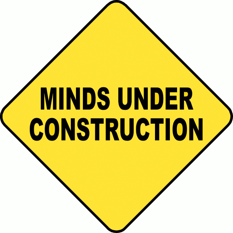 Under Construction Clipart - Caution Sign (908x908)