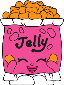 Jelly B - 2014 Shopkins Figures - Jelly B #054 Season 1 - Rare (400x400)