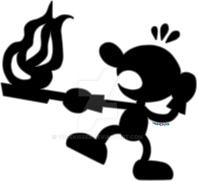 #2 Smash Bros Roster Project - Mr Game And Watch (800x800)