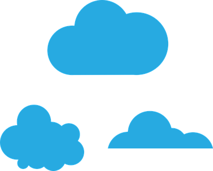 Cloud Blue Sky Color Weather Cloudscape Cl - Desenho De Nuvem Azul (423x340)